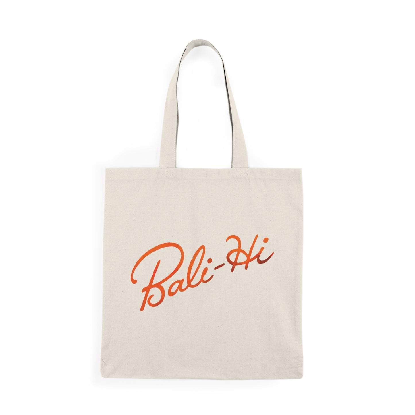 Totally Bali Hi Lounge Uptown Denver Tote Bag — Double-Sided Vintage Canvas Tote