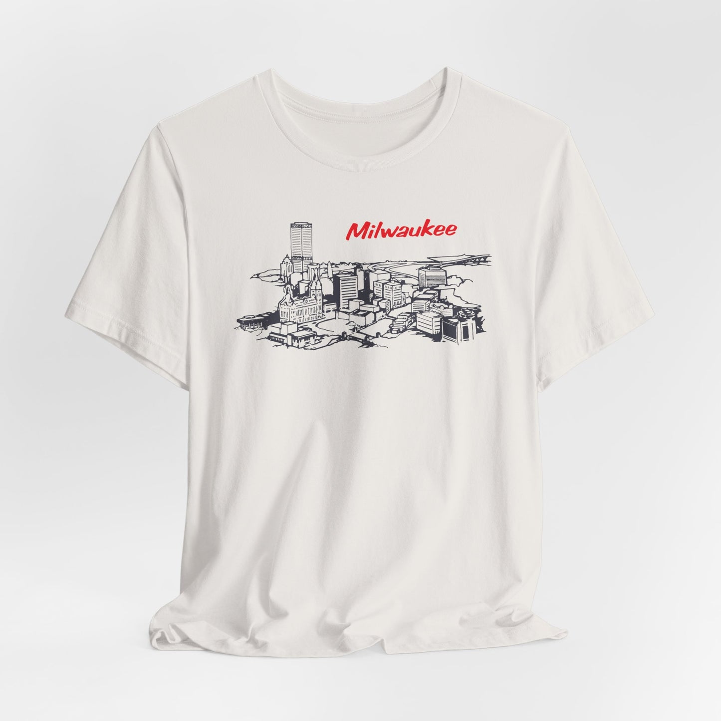 Boring Nerdy Milwaukee Generic Souvenir Tee | Perfect Basic T-shirt
