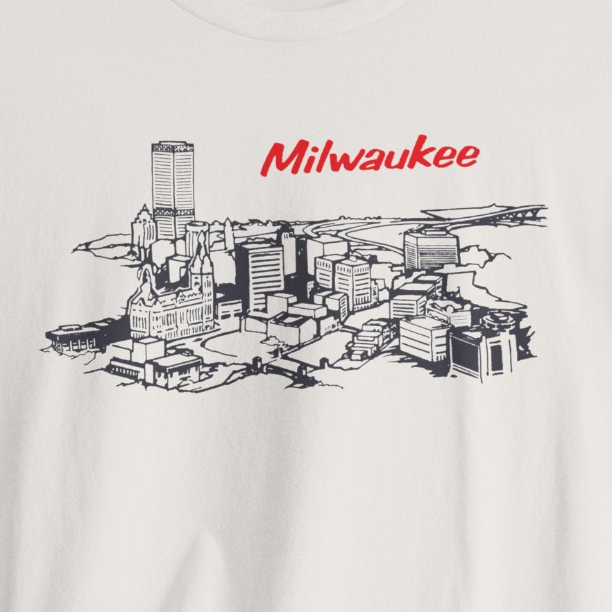 Boring Nerdy Milwaukee Generic Souvenir Tee | Perfect Basic T-shirt