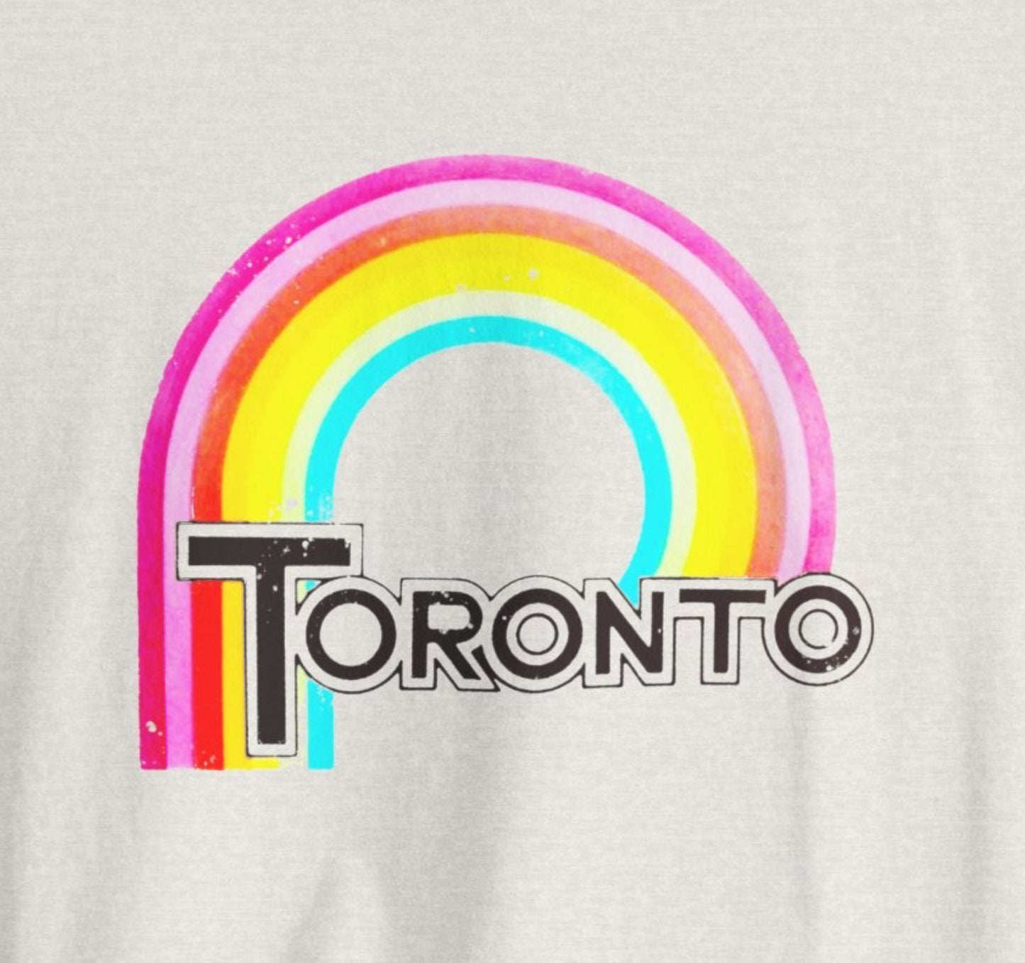 Rainbow Toronto Vintage 1980s Souvenir Tee — Retro Vacation Shirt