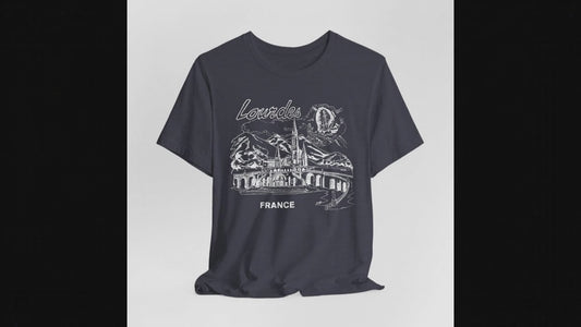 I Was Saved au La grotte de Massabielle and All I Got Was This Lourdes Vintage 1980s T-Shirt